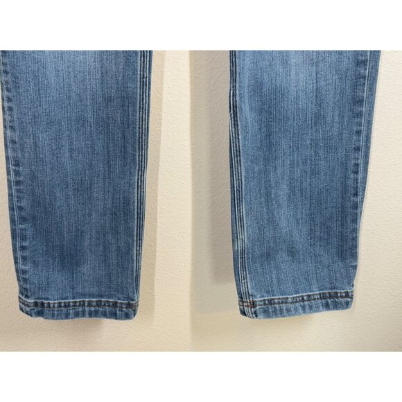 Duluth Trading Co. Ballroom Double Flex Jeans 30x34 Med Wash Denim Mens Stretch - Picture 4 of 14